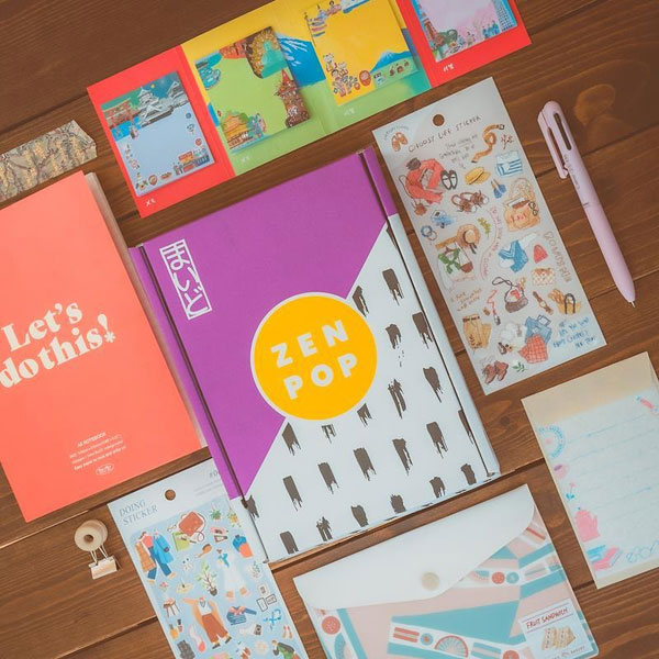 Japanese stationery subscription boxes