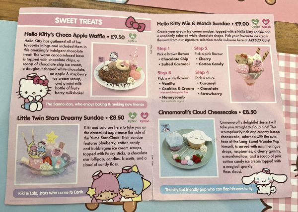 Super sweet news! Our new summer menu - Hello Kitty Cafe