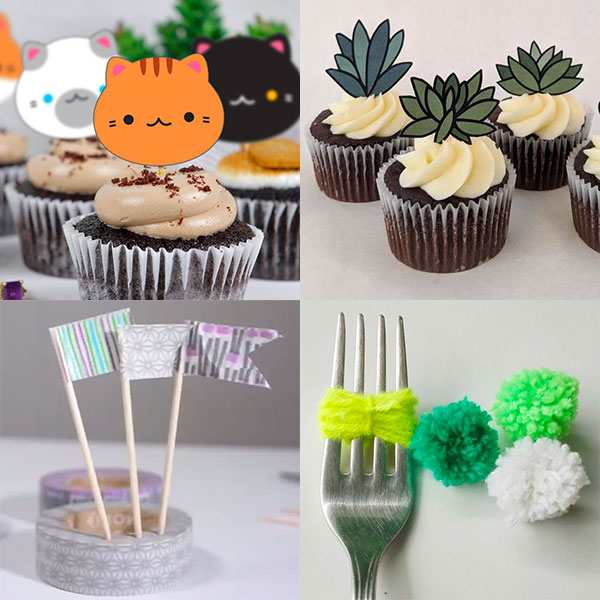 DIY Cake Toppers & Cupcake Decorating