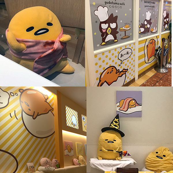 Visiting The Gudetama Cafe in Japan Super Cute Kawaii!!