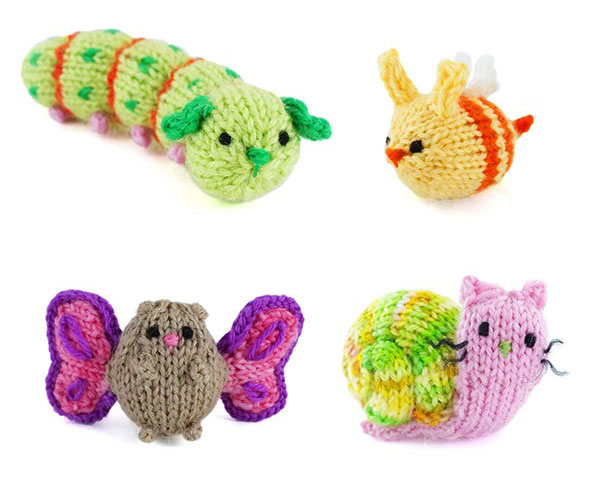 cute bugs knitting patterns