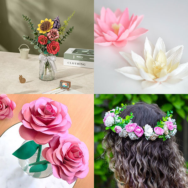 Summer Flower Crafts & DIYs