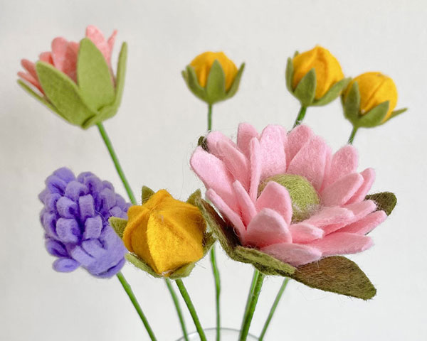 SCK Tries... Dahlias in Bloom Bouquet Kit - Super Cute Kawaii!!