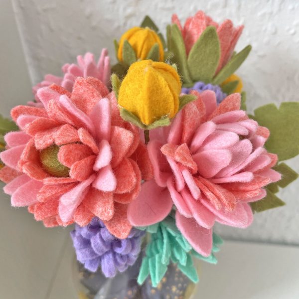 SCK Tries... Dahlias in Bloom Bouquet Kit - Super Cute Kawaii!!
