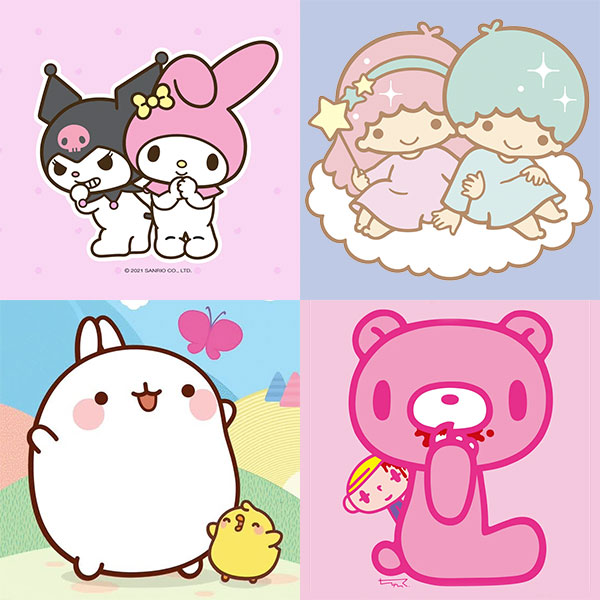 Cute Characters: Kawaii Duos
