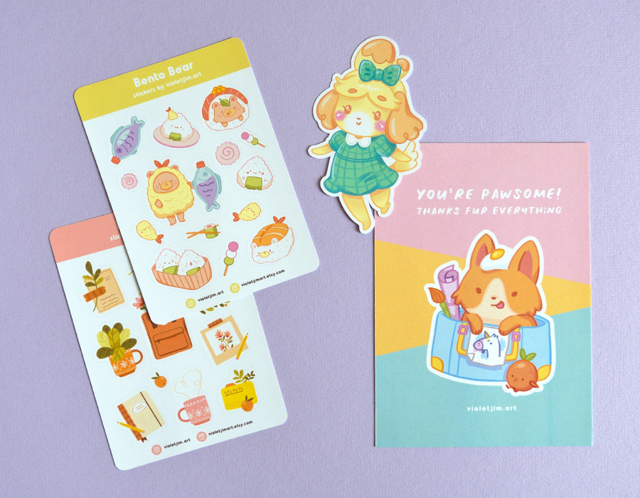 Cute Buys From Kawaii Stationery Shops On Etsy